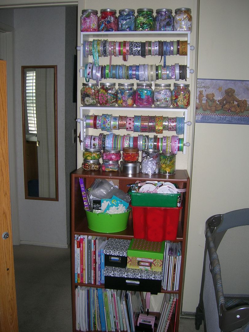 cricut craftin grammy New rolling cart, more rods for my punches and a